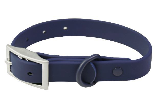 dog collar blue