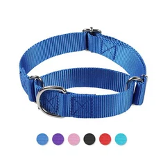 ปลอกคอสุนัขไนลอนแบบ Martingale ปรับได้